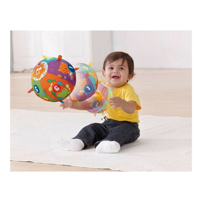 Vtech Pelota Bola Cantarina con texturas, 15 melodías y 5 canciones, 18 cm