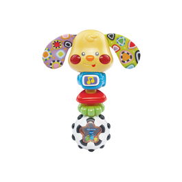 V-Tech Toby Perrito 80-184722 Juguete Interactivo con Voz, Luces y Música para Bebés a partir de 0 meses
