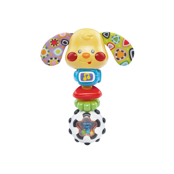 V-Tech Toby Perrito 80-184722 Juguete Interactivo con Voz, Luces y Música para Bebés a partir de 0 meses V-Tech Toby Perrito 80-184722 Juguete Interactivo con Voz, Luces y Música para Bebés a partir de 0 meses