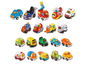 VTech Tut Tut Bólidos Vehículos con Luces y Sonidos, Juguete para Niños de 1 a 5 años, 7x10x6 cm, Modelos Surtidos (Incluye Pilas)