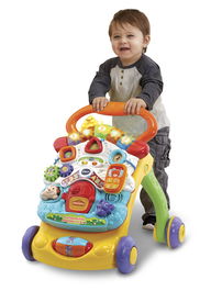V-Tech Correpasillos Andandín 80-505622 2 en 1 Andador y Panel de Actividades para Bebé +9 meses Español
