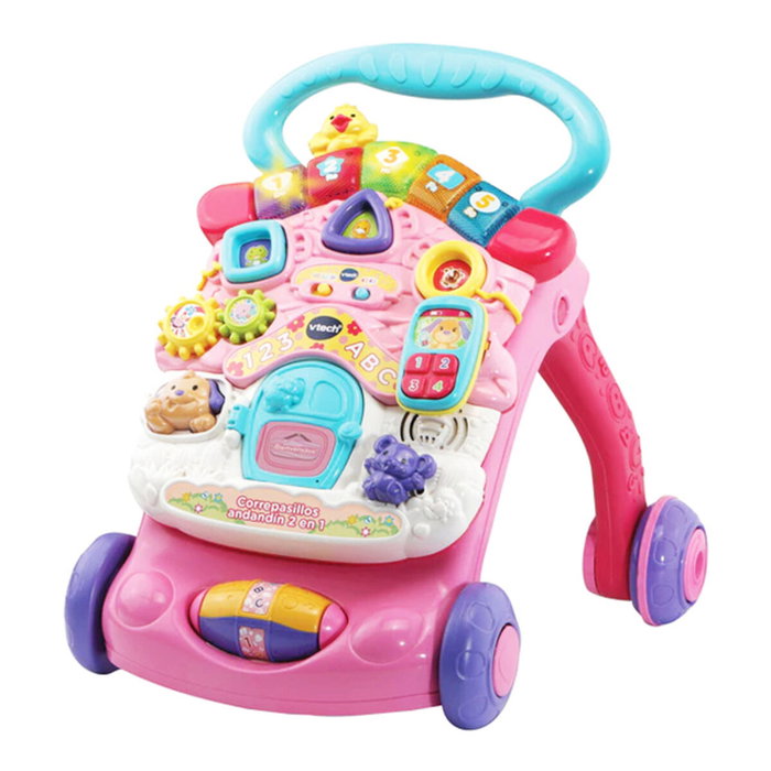 Vtech Andador Comienzandar 2 en 1 rosa