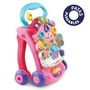 Vtech Andador Comienzandar 2 en 1 Rosa con Patas Plegables, Panel Extraíble, Luces y Sonidos