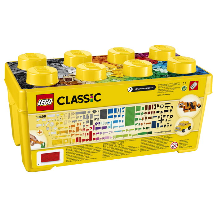 LEGO Classic 10696 Caja de ladrillos creativos mediana - 484 piezas LEGO Classic 10696 Caja de ladrillos creativos mediana - 484 piezas