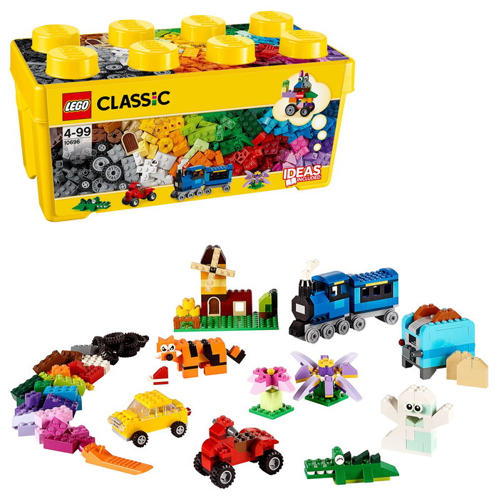 LEGO Classic 10696 Caja de ladrillos creativos mediana - 484 piezas LEGO Classic 10696 Caja de ladrillos creativos mediana - 484 piezas