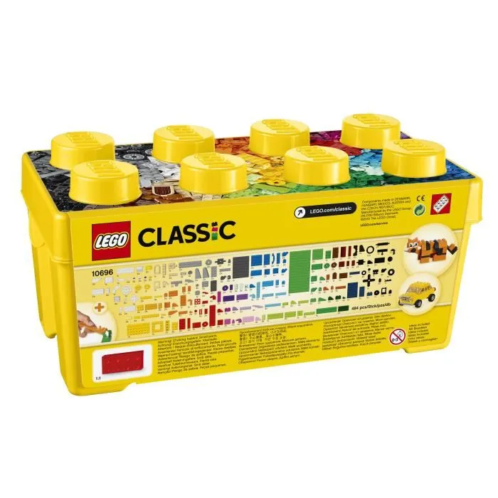 LEGO Classic 10696 Caja de ladrillos creativos mediana - 484 piezas LEGO Classic 10696 Caja de ladrillos creativos mediana - 484 piezas