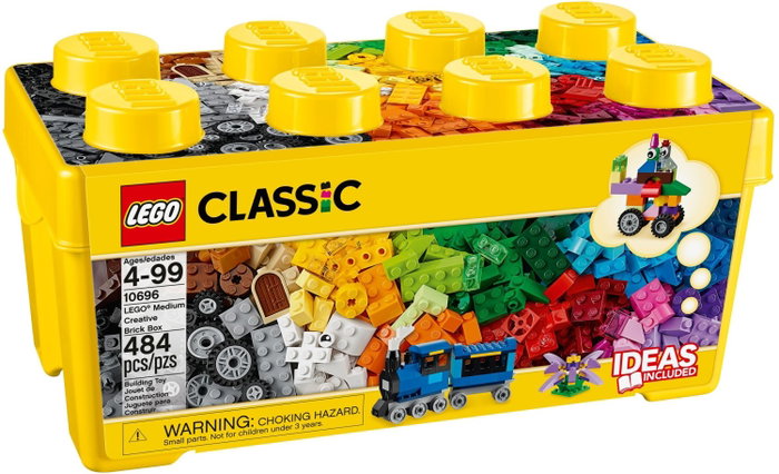 LEGO Classic 10696 Caja de ladrillos creativos mediana - 484 piezas LEGO Classic 10696 Caja de ladrillos creativos mediana - 484 piezas