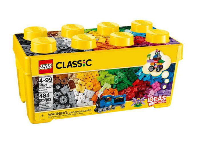 LEGO Classic 10696 Caja de ladrillos creativos mediana - 484 piezas LEGO Classic 10696 Caja de ladrillos creativos mediana - 484 piezas