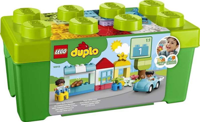 Lego - Juego de Construcción de Ladrillos DUPLO con 65 Piezas, Caja, Edad Recomendada 18 Meses