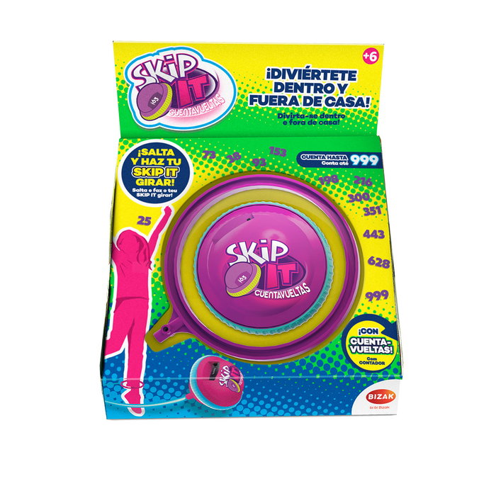 Bizak Skip It Fusion Cuentavueltas Digital - Modelos Surtidos