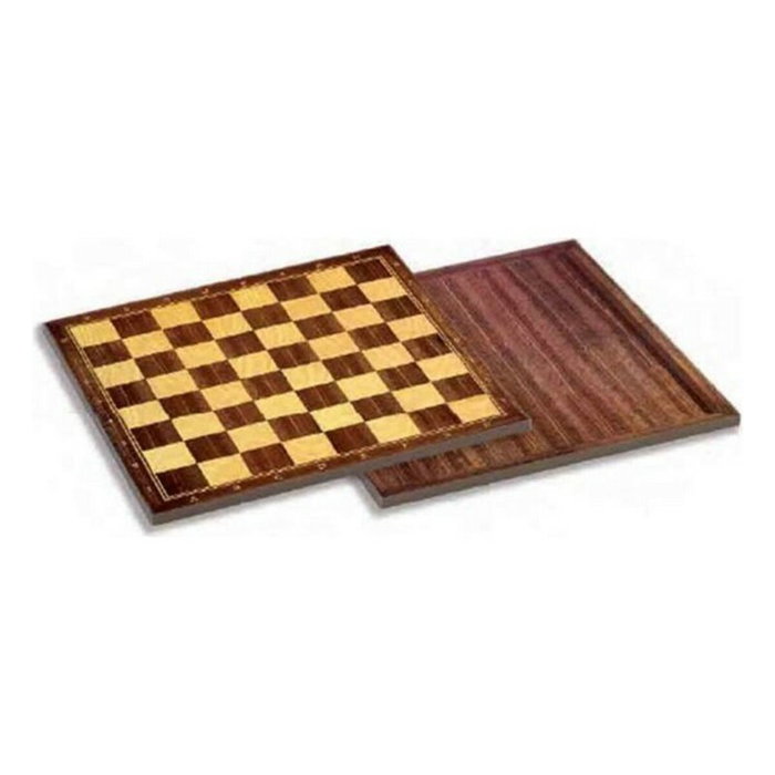 Cayro Tablero de Ajedrez de Madera 40x40 cm sin fichas Cayro Tablero de Ajedrez de Madera 40x40 cm sin fichas