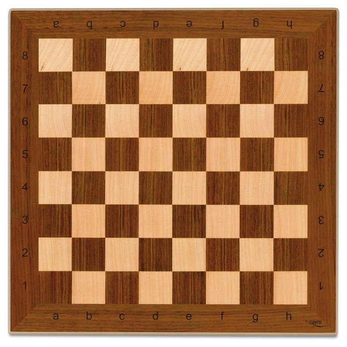 Cayro Tablero de Ajedrez de Madera 40x40 cm sin fichas Cayro Tablero de Ajedrez de Madera 40x40 cm sin fichas