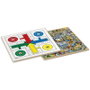 Cayro Tablero Parchis 6 jugadores y Oca de madera con accesorios