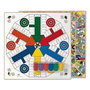 Cayro Tablero Parchis y Oca 6 Jugadores Madera 40x40 cm con Accesorios
