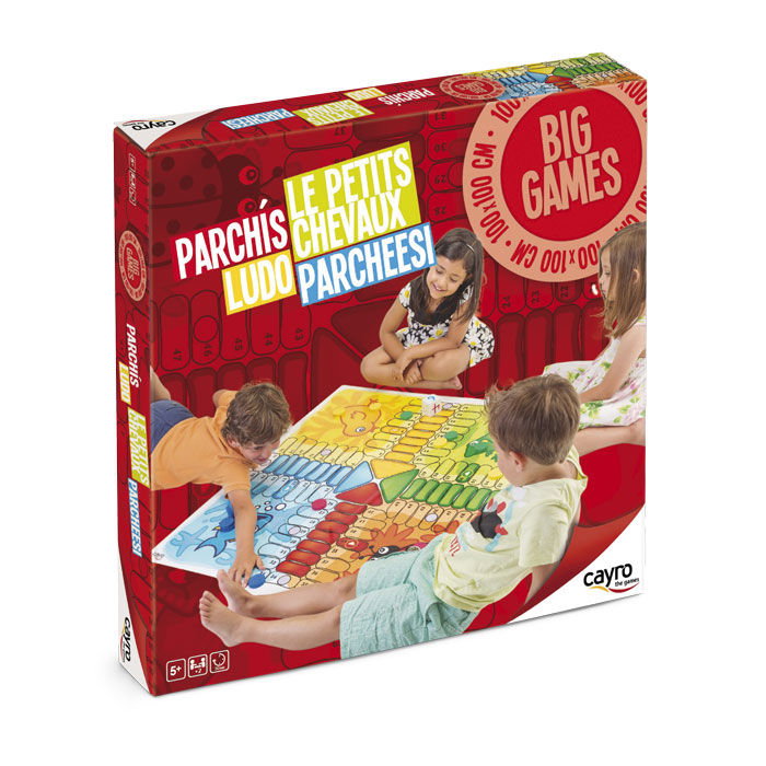 Cayro Juego Parchís Gigante suelo 100x100 cm