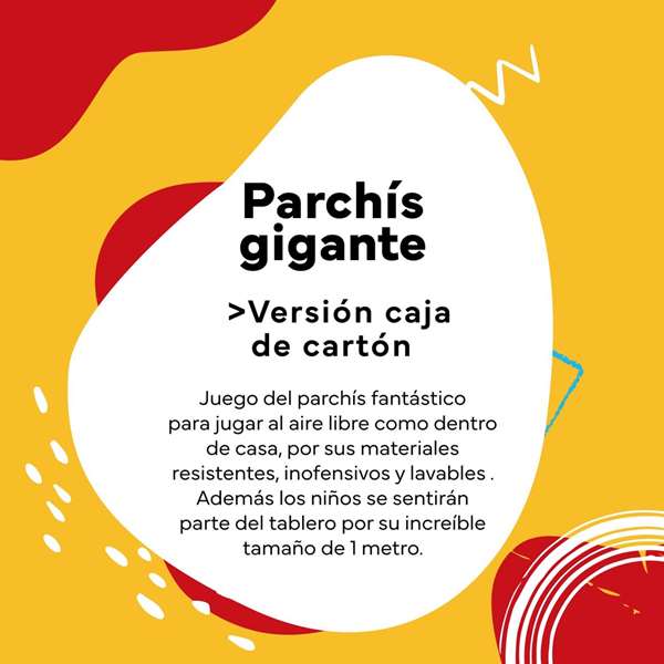 Cayro Juego Parchís Gigante de Suelo 100x100 cm Plástico