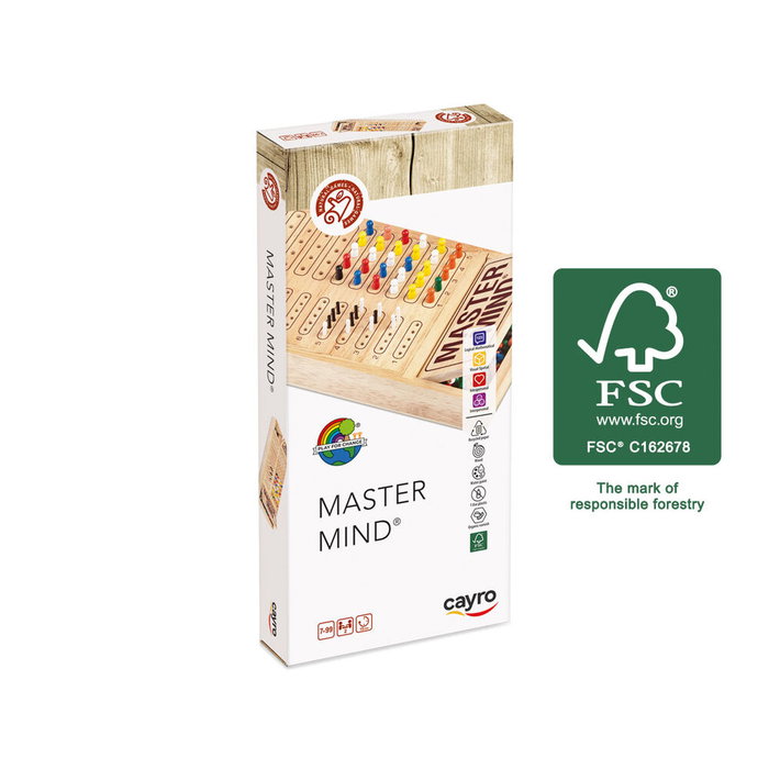 Cayro Juego Master Mind de madera