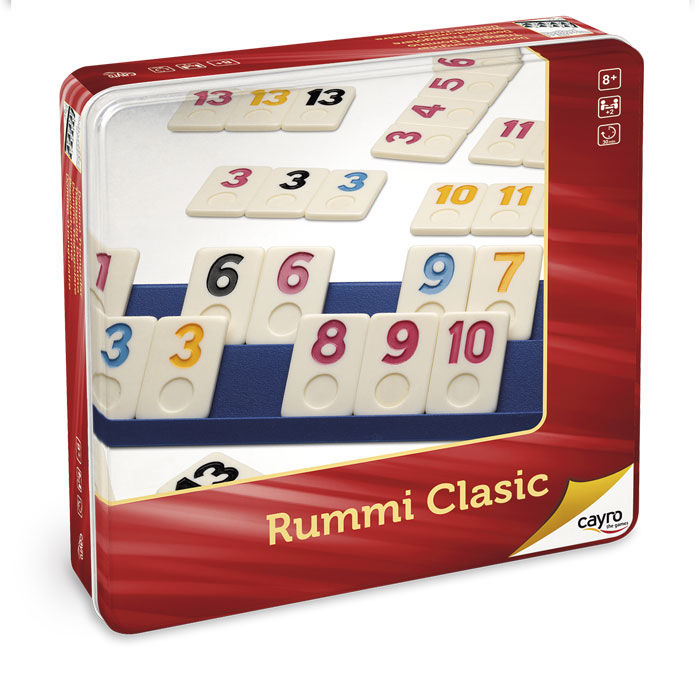 Cayro Juego Rummi Classic en caja de metal