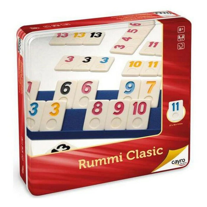 Cayro Juego Rummi Classic en caja de metal
