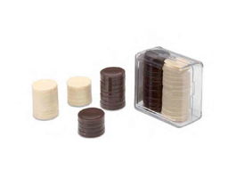 Cayro Accesorios de damas en caja de plástico 6x6x3 cm