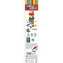 Cayro Juego block a block colores de madera 8x30x8 cm