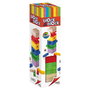 Cayro Juego block a block colores de madera 8x30x8 cm