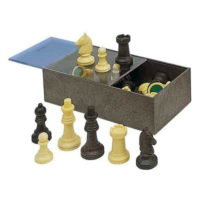 Cayro Accesorios Piezas de Ajedrez en caja de plástico 19x10x6 cm Cayro Accesorios Piezas de Ajedrez en caja de plástico 19x10x6 cm