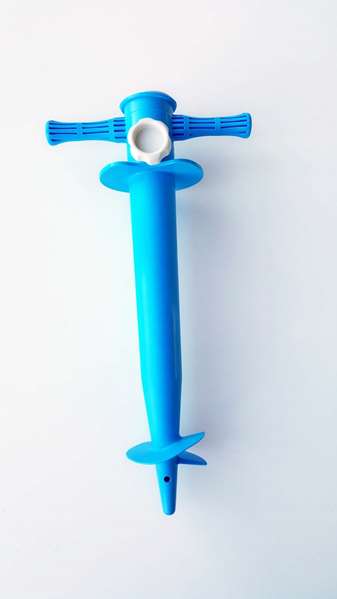 Soportes Plásticos Pincho Sombrilla Diámetro 23-35 mm 32x16,5x6,5 cm Modelos Surtidos