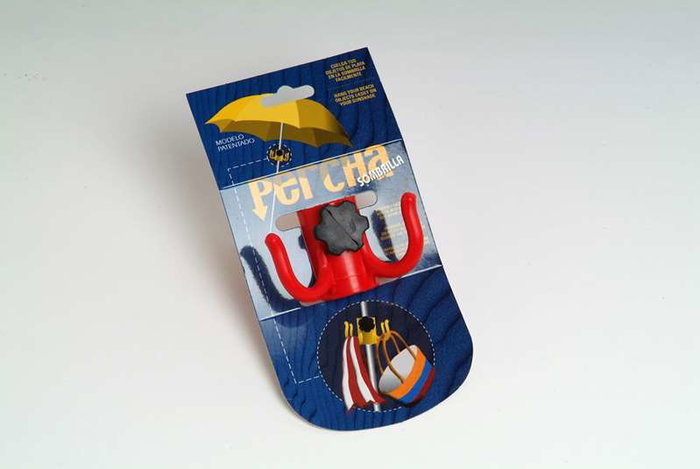 Soportes Plásticos Percha para Sombrilla 23 mm - Modelos Surtidos