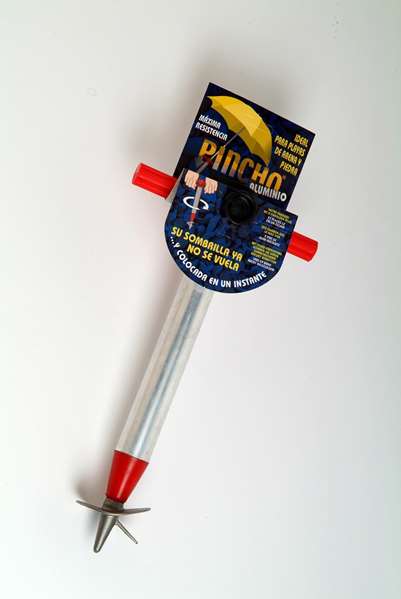 Pincho Aluminio Diámetro 25 mm 32x16,5x6,5cm Modelos Surtidos