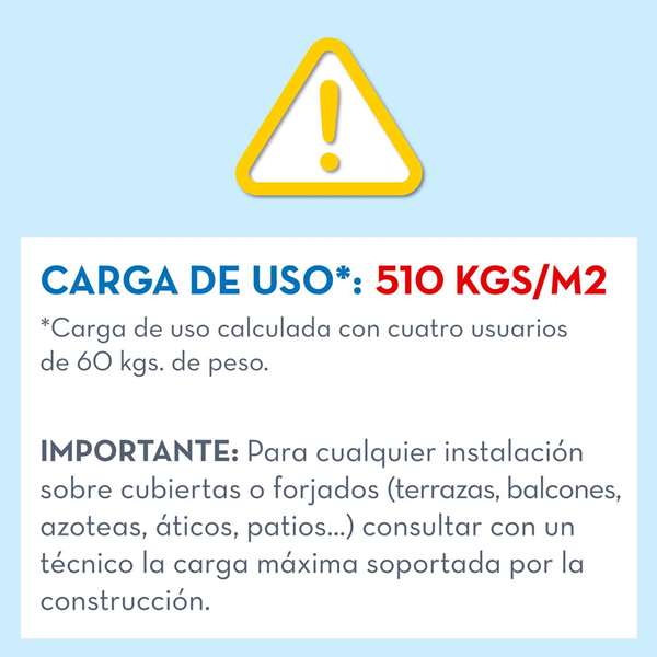 Intex Piscina Redonda Desmontable Prism Frame 305x76 cm Capacidad 4.485 Litros