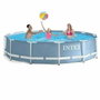Intex Piscina redonda desmontable Prism Frame 366x76 cm