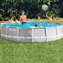 Intex Piscina Redonda Desmontable Prism Frame con Depuradora y Escalera 427x107 cm (12706 Litros)