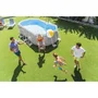 Intex Piscina Ovalada Desmontable Prism Frame con Depuradora y Accesorios