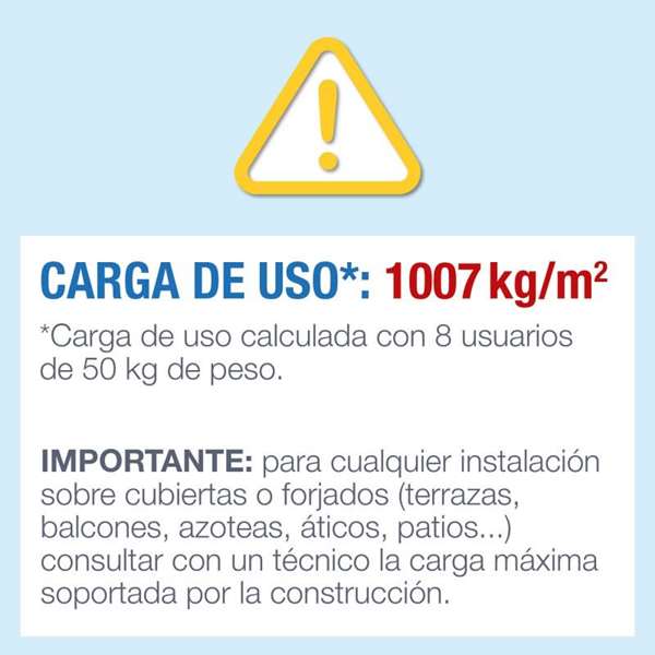 Intex Piscina Ovalada Desmontable Prism Frame 503x274x122 cm con Depuradora, Escalera, Cobertor y Tapiz (13365 Litros)