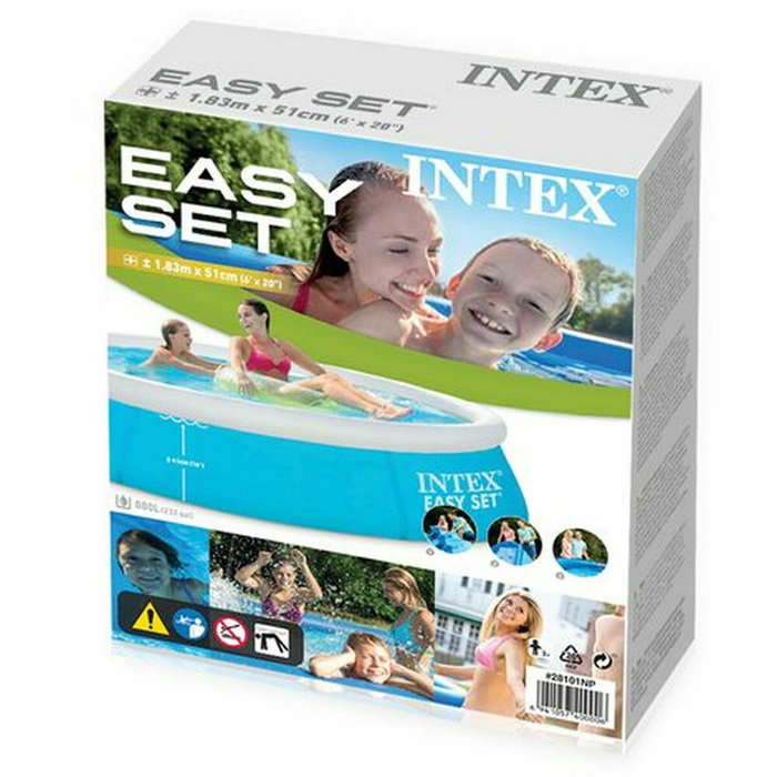 Intex Piscina hinchable Easy Set 183x51 cm