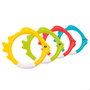 Intex Juego de Anillos de Buceo Peces Subacuáticos - 4 Colores