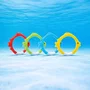 Intex Juego de Anillos de Buceo Peces Subacuáticos - 4 Colores
