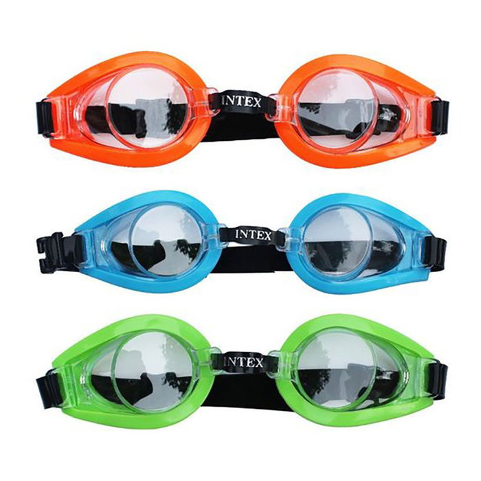 Intex Play Goggles Gafas de natación infantil, Colores surtidos