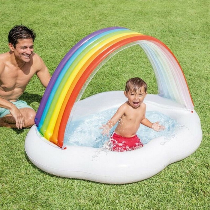 Intex Piscina Hinchable Infantil Modelo Arcoíris