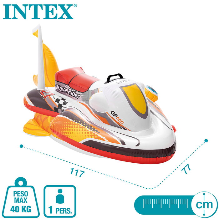 Intex Moto Wave Rider Hinchable 177x77 cm Intex Moto Wave Rider Hinchable 177x77 cm