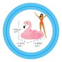 Intex Figura Hinchable Flamingo 142x137x97 cm (3+ Años)