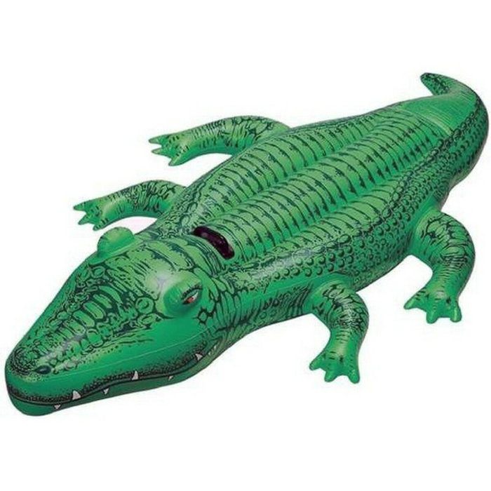 Intex Figura hinchable Cocodrilo 168x86 cm