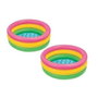 Intex Piscina Hinchable Sunset de 3 Aros con Suelo Hinchable