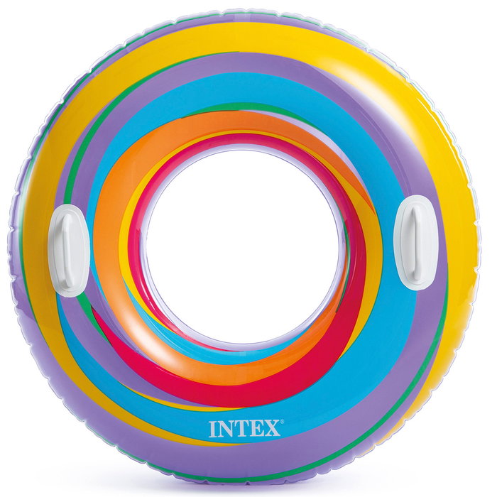 Intex Flotador rueda de colores 91 cm con asas - Modelos surtidos Intex Flotador rueda de colores 91 cm con asas - Modelos surtidos