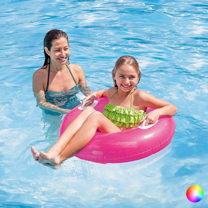 Intex Flotador rueda Neón 76 cm con asas - Modelos surtidos