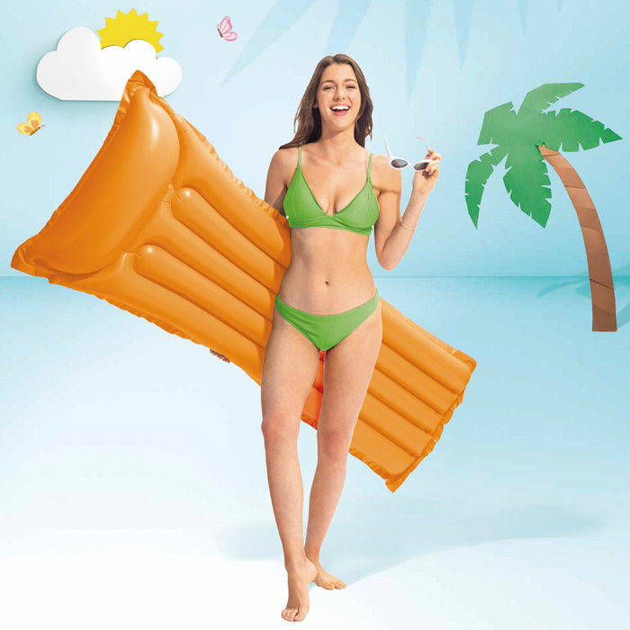 Intex Colchoneta Hinchable 5 Tubos Colores Mate 183x69 cm Intex Colchoneta Hinchable 5 Tubos Colores Mate 183x69 cm