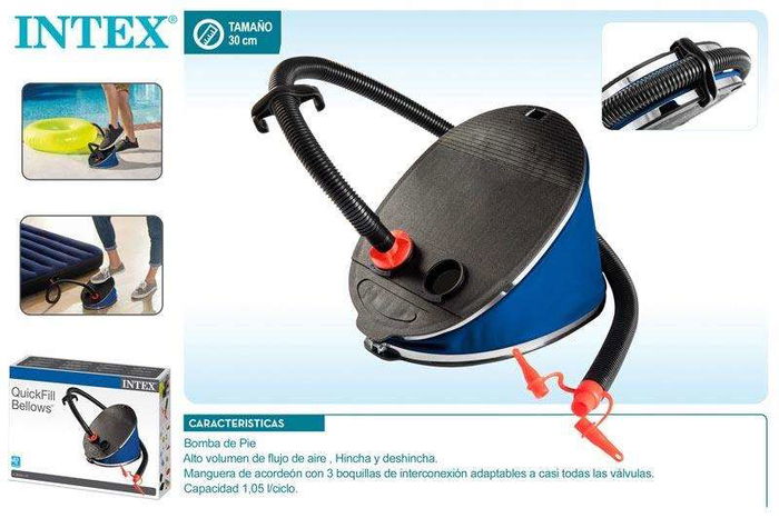 Intex Hinchador Grande de Pie 30 cm