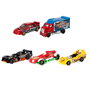 Hot Wheels Pack de 5 Vehículos 1806 - Coches Metálicos a Escala 1/64 para Colección y Pistas
