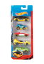 Mattel Coche Hot Wheels Pack de 5 Coches Modelos Surtidos